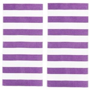 Travel Size Beach Towels Two Purple Sun Squad
